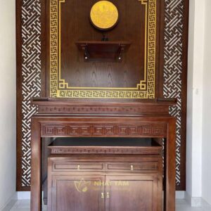 bàn thờ gia tiên đơn giản